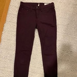 Rag & Bone 'wine ombre' leggings